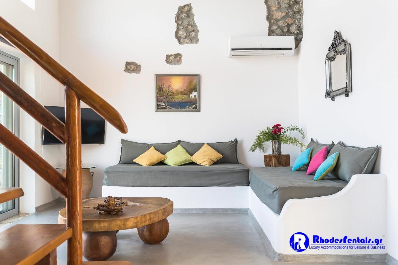 Lindos Seastone Villas ラルドス エクステリア 写真